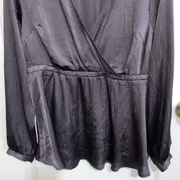 Torrid Surplice Babydoll Blouse - Picture 3 of 9